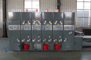 Máquina impresora troqueladora de alta velocidad